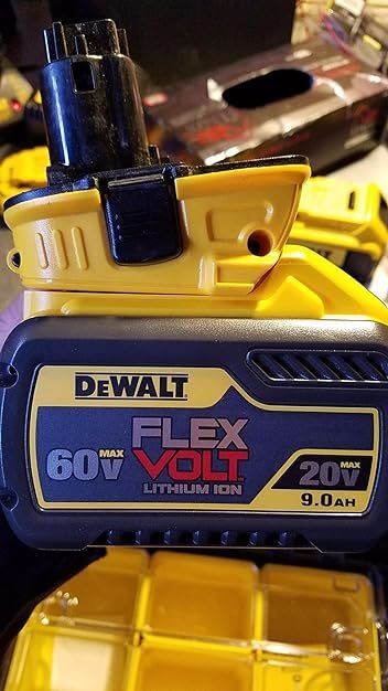 dewalt dcb609 (1) 20v/60v max flexvolt 9 ah lithium ion battery dewalt dcb609 (1) 20v/60v max flexvolt 9 ah lithium ion battery