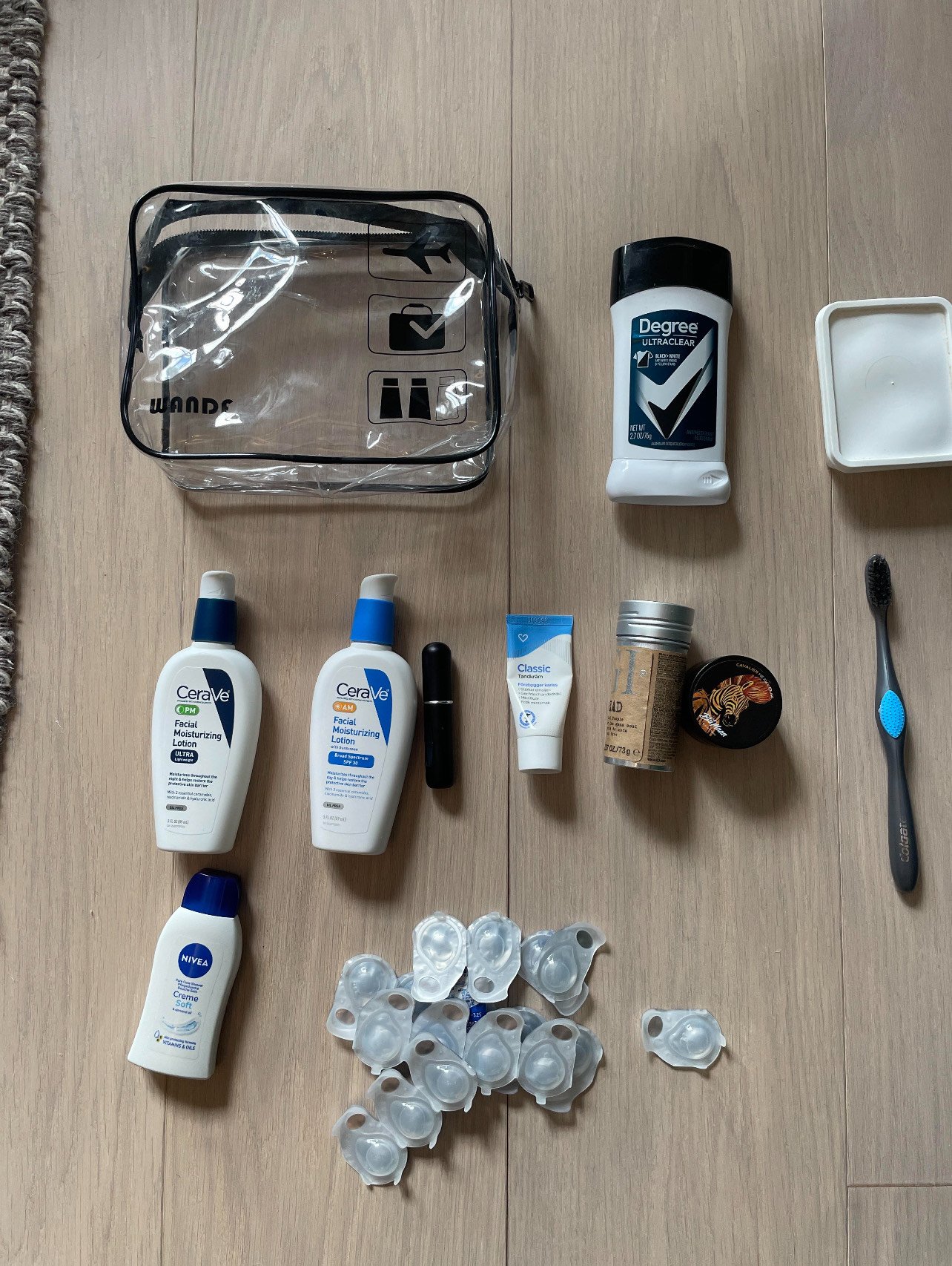 toiletries pallets toiletries pallets