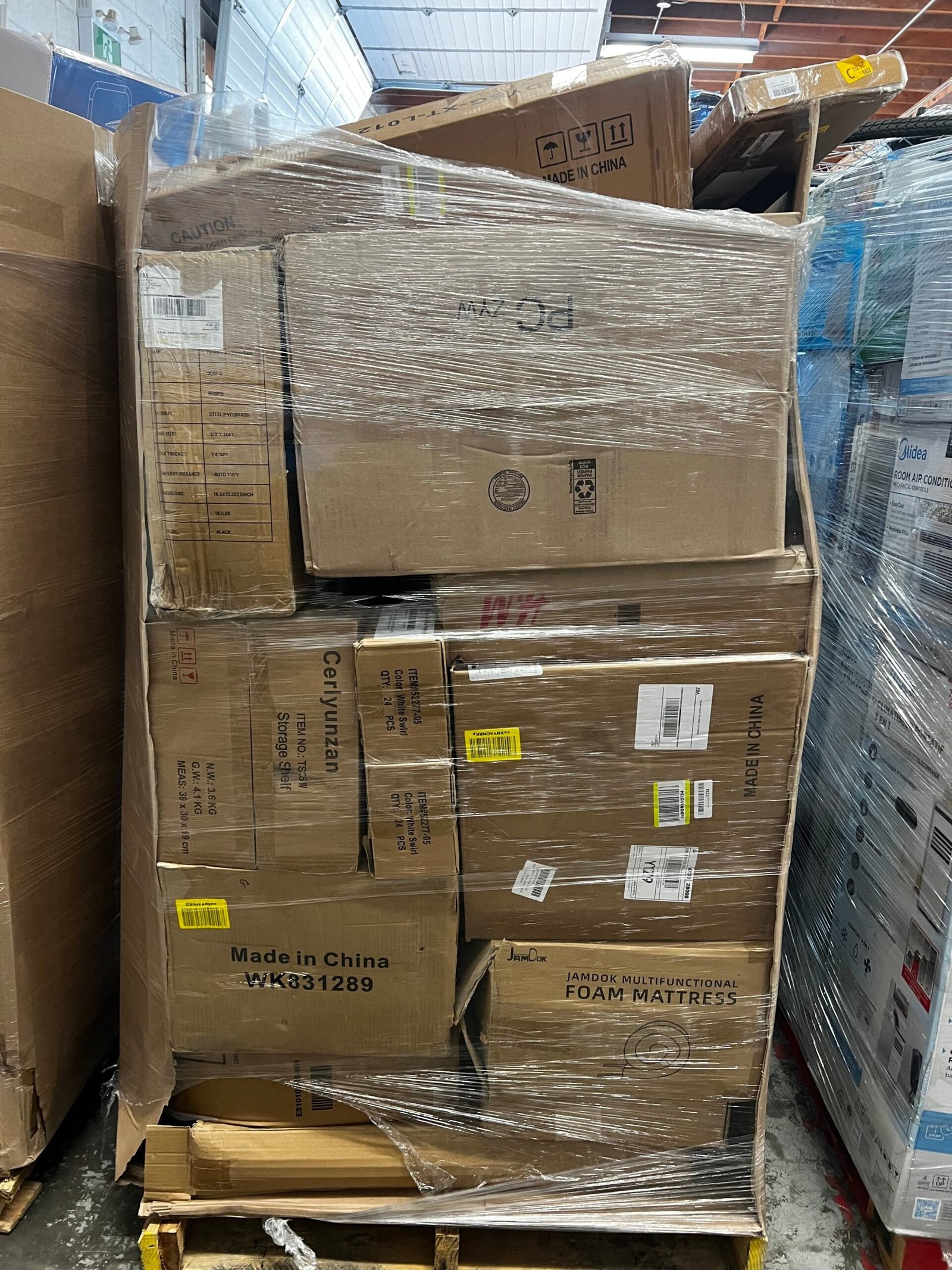 24 pallets of amazon mixed merchandise 24 pallets of amazon mixed merchandise