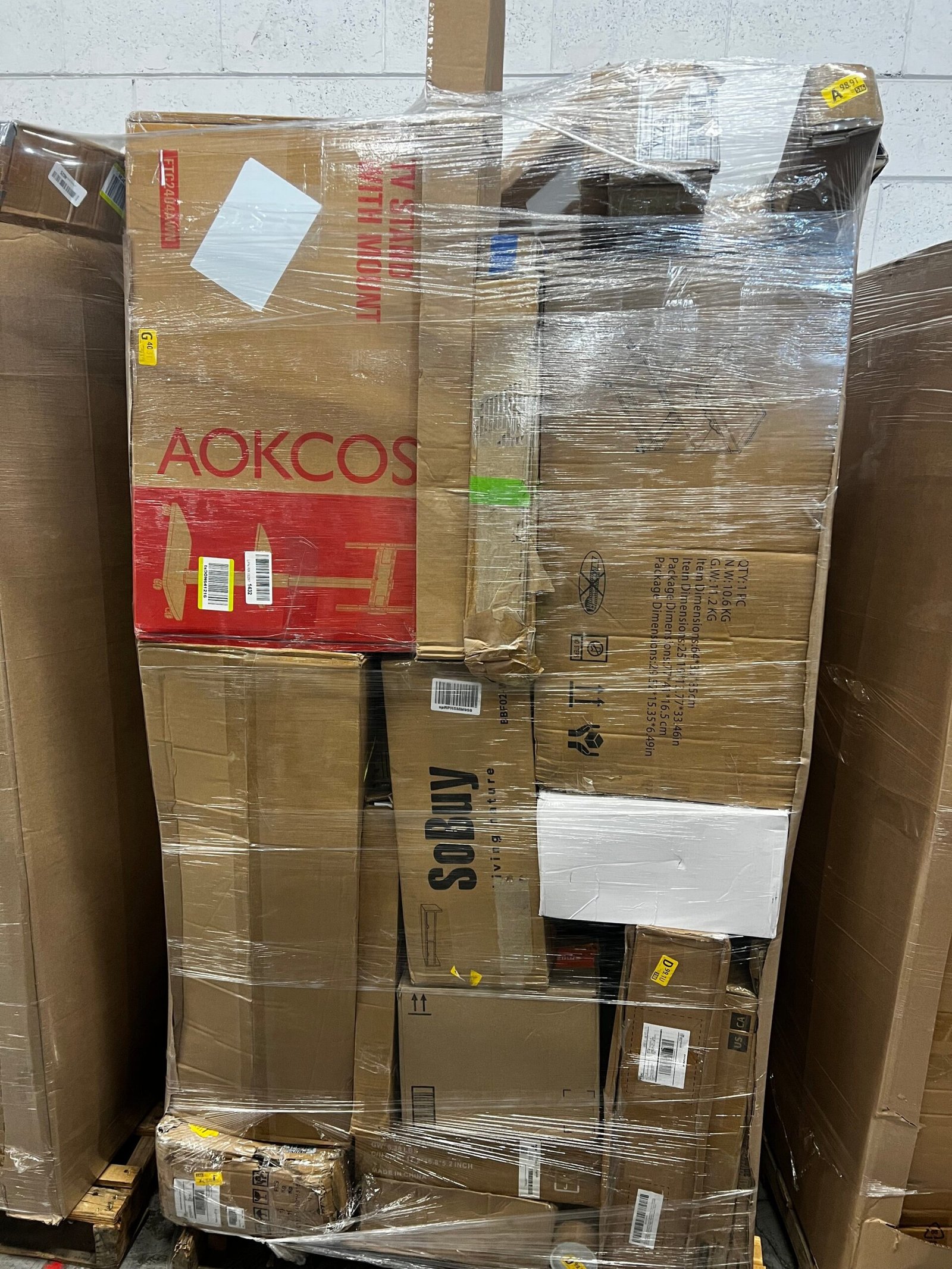 24 pallets of amazon mixed merchandise 24 pallets of amazon mixed merchandise